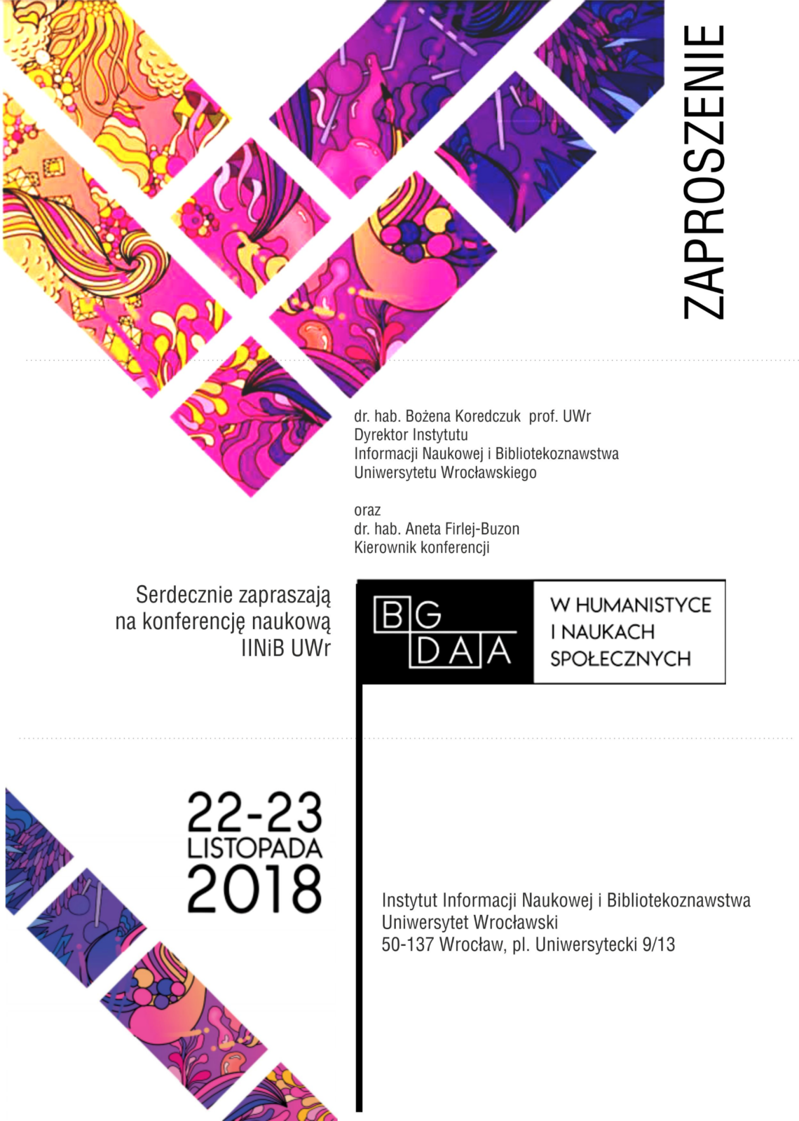 Big Data - zaproszenie