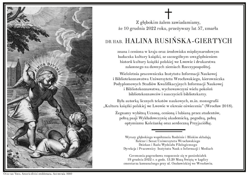 Nerkolog dr hab. Haliny Rusińskiej-Giertych