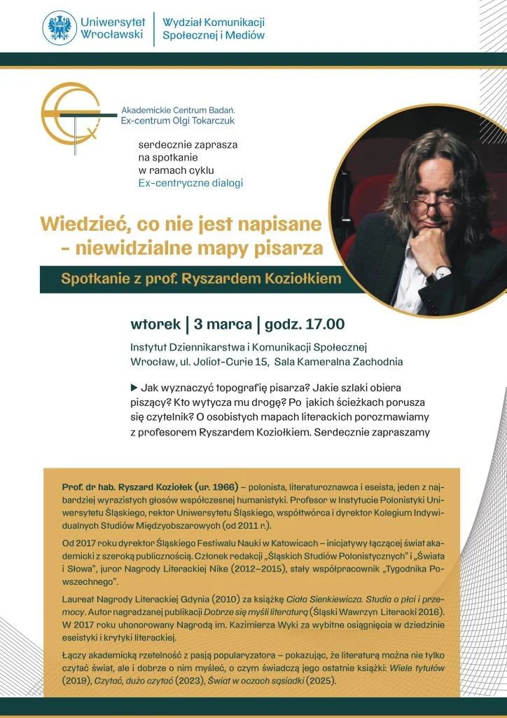 Ryszard Koziołek plakat